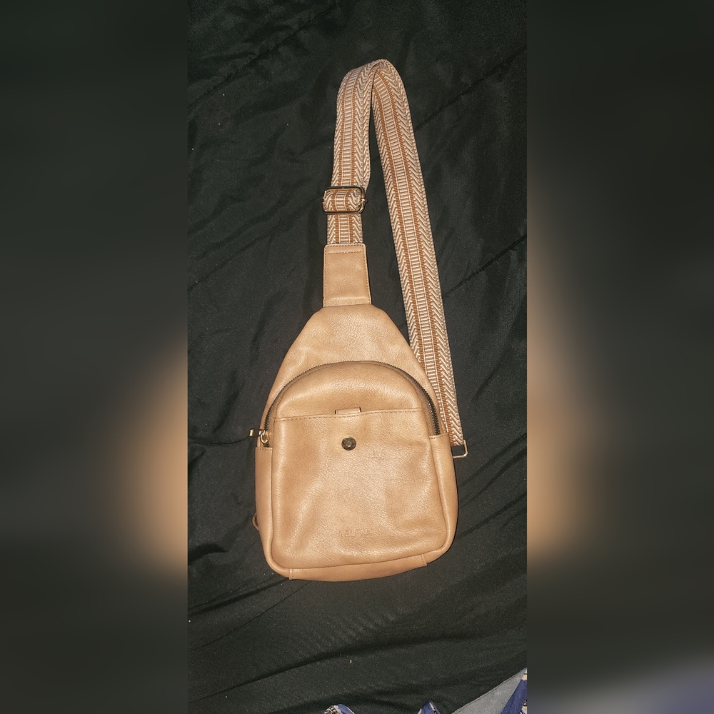 Telena Tan Crossbody Bag